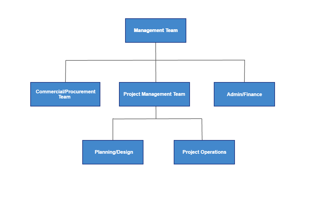 Organization Structure of First Sopeq Ltd.